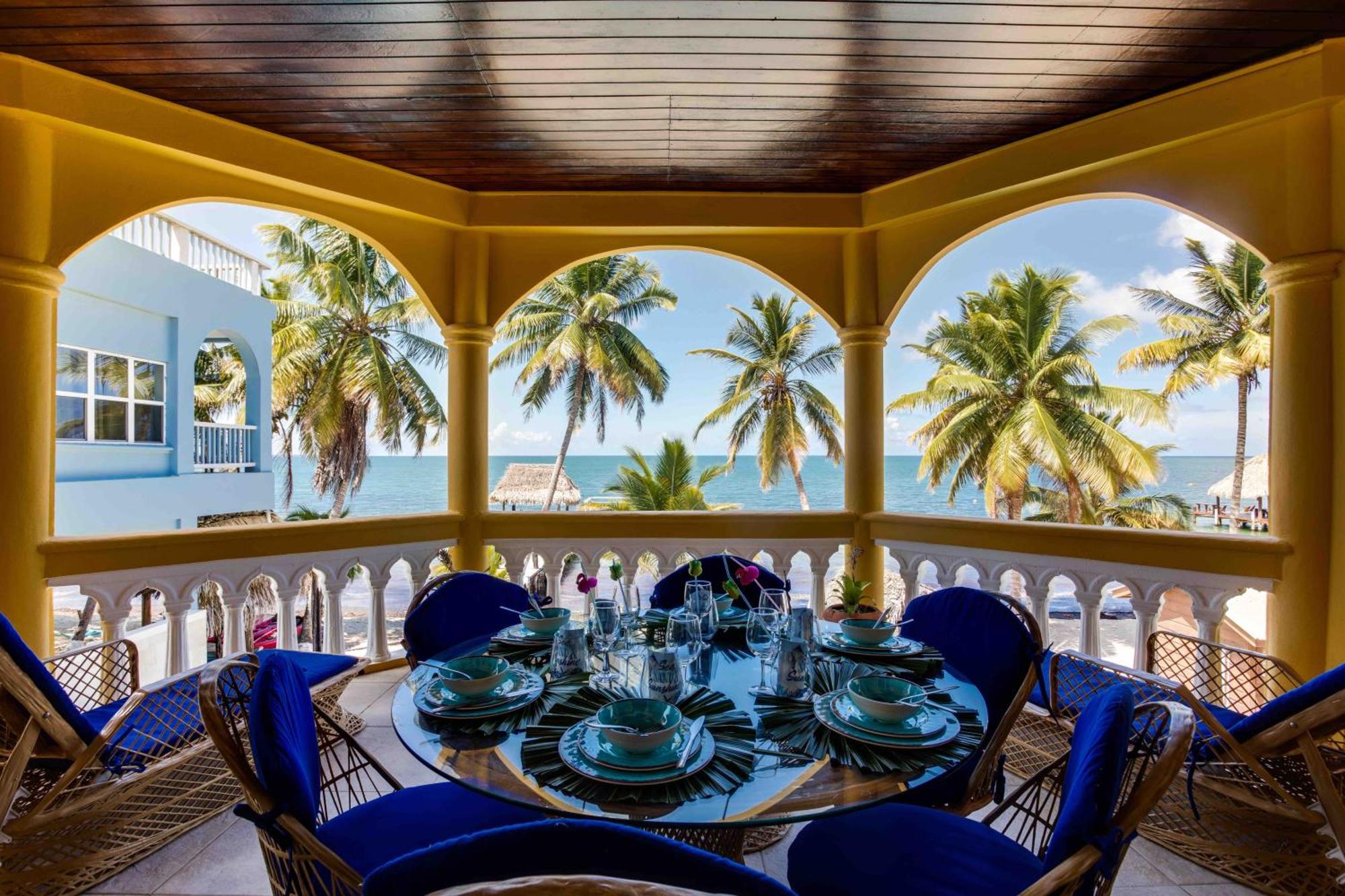 הופקינס Blue Parrot Beach House And Villas מראה חיצוני תמונה